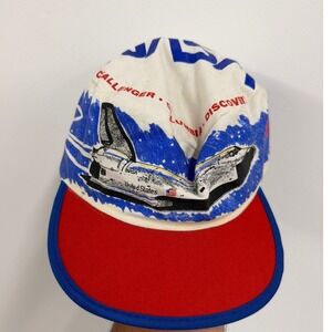 Vintage Designer Award Snapback Hat Blue Eagle Red White Blue Trucker Cap Mens